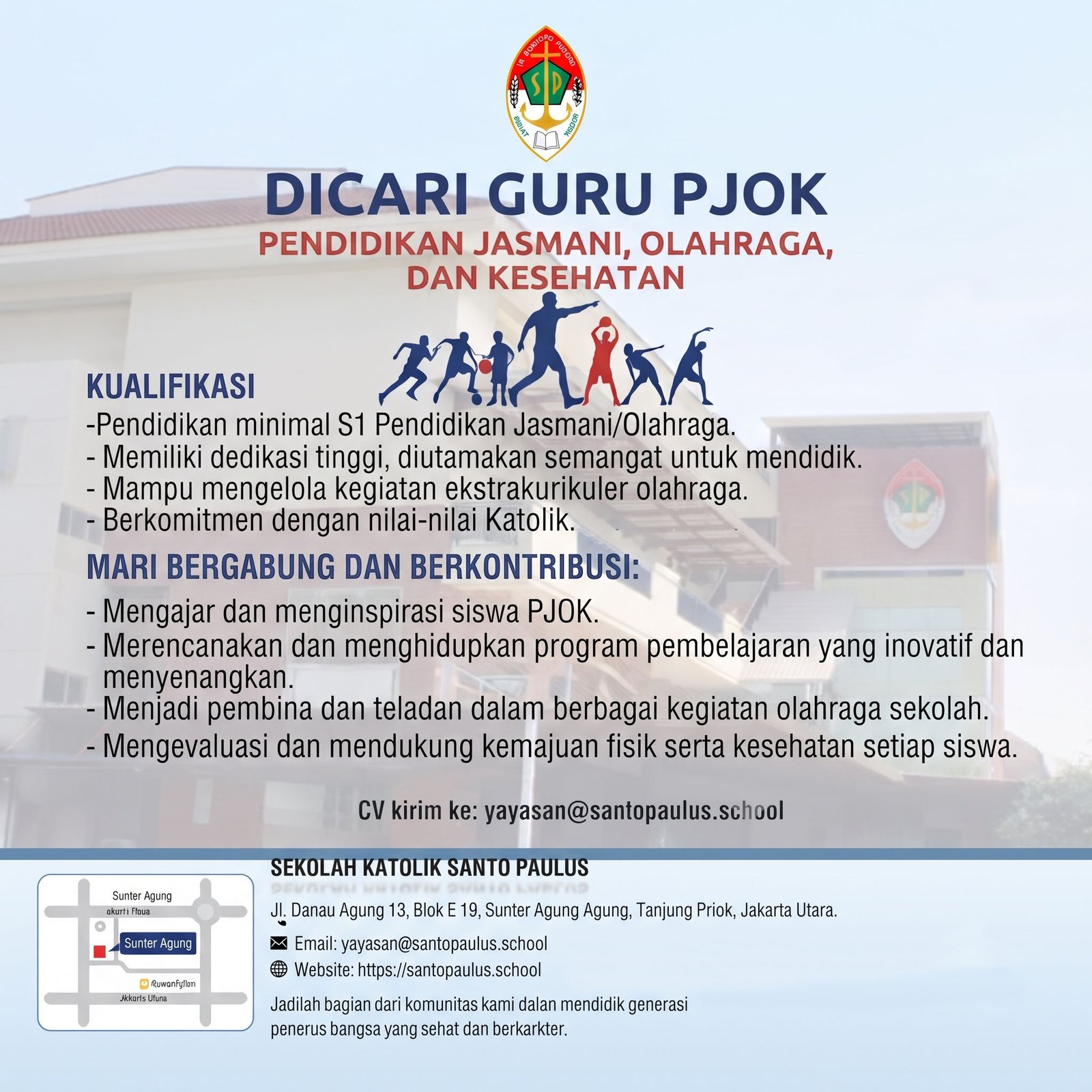 Lowongan Guru PJOK